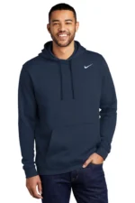 Nike Mens Club Fleece Hooded Sweatshirt Hoodie w/ Pouch Pocket